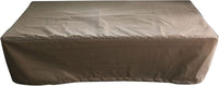 Hampton Propane Fire Pit Table Cast Concrete 56 X 32-In